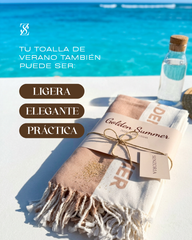 Turkish Cotton Towel (Peshtemal) - Golden Summer Limited Edition