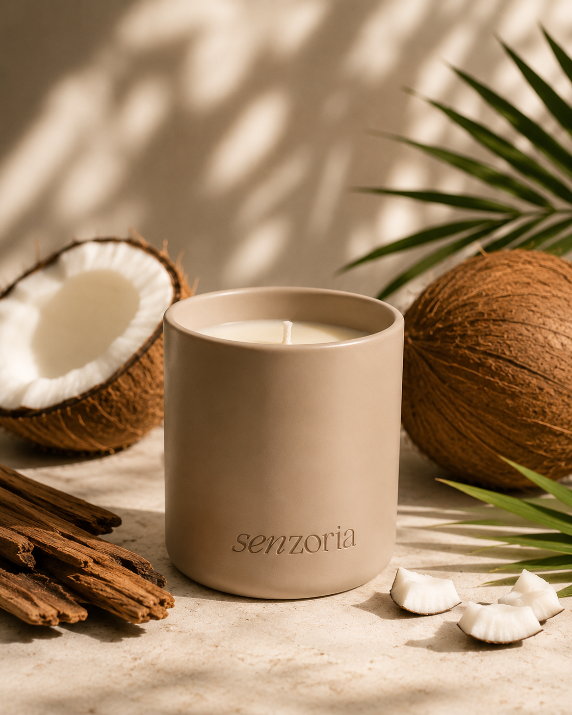 Coconut Mahogany Candle - Summer Days