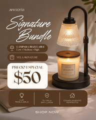 Signature Candle + Candle Warmer Lamp Bundle